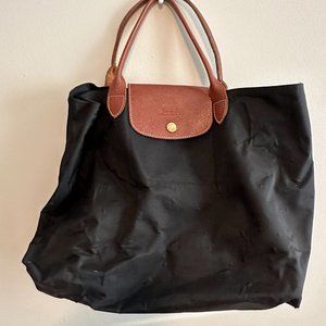 Longchamp Pilage Black Bag